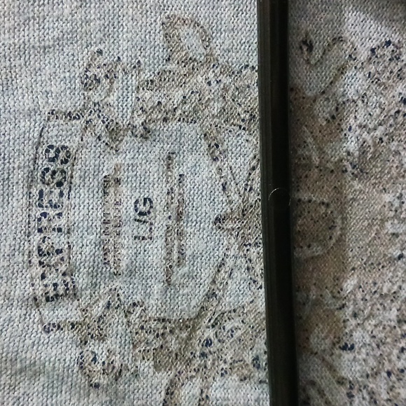 Express long sleeve t-shirt. Large. Blue. - Picture 2 of 3